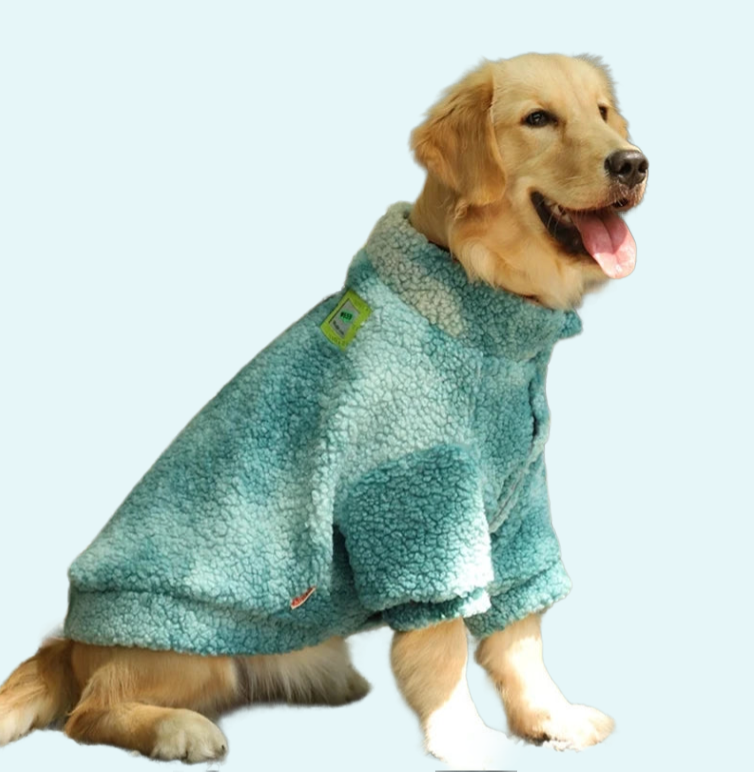 Veste en laine d'agneau pour chiens