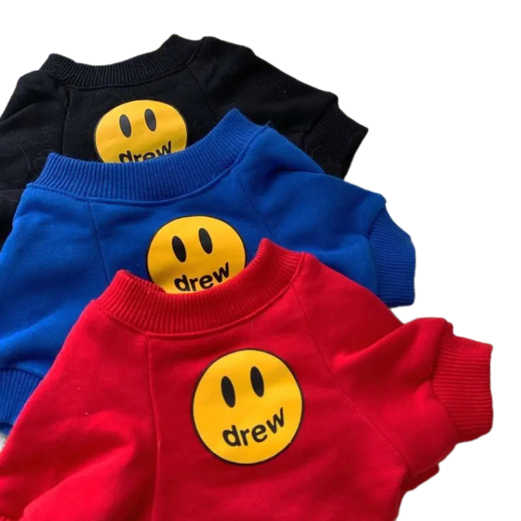 Sweat-shirt Smiley  tendance pour chat et chien