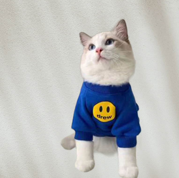 Sweat-shirt Smiley  tendance pour chat et chien