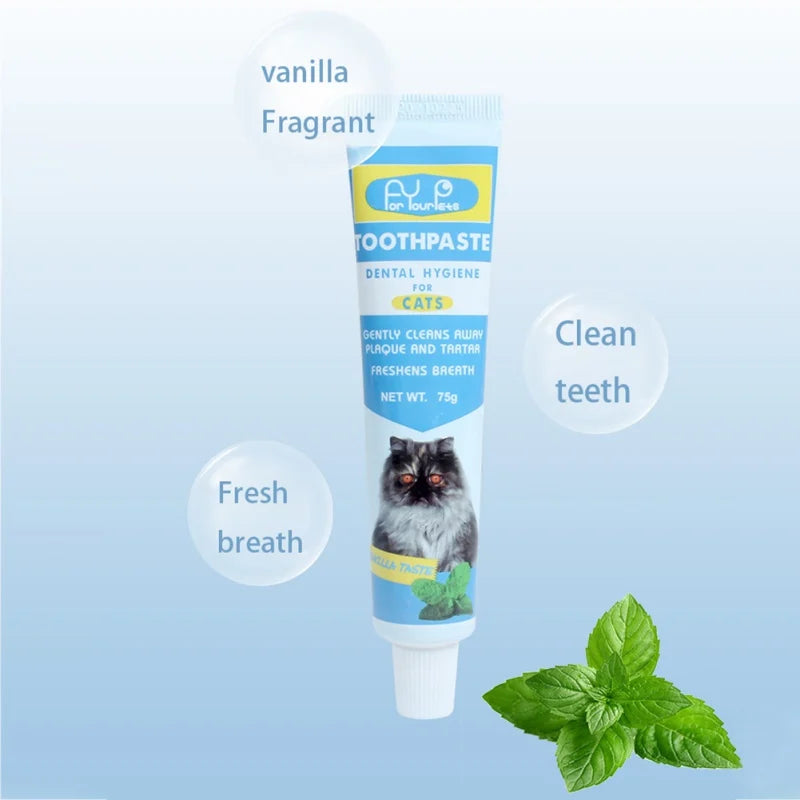 Kit de Brosse à Dents et Dentifrice pour Chiens et Chats