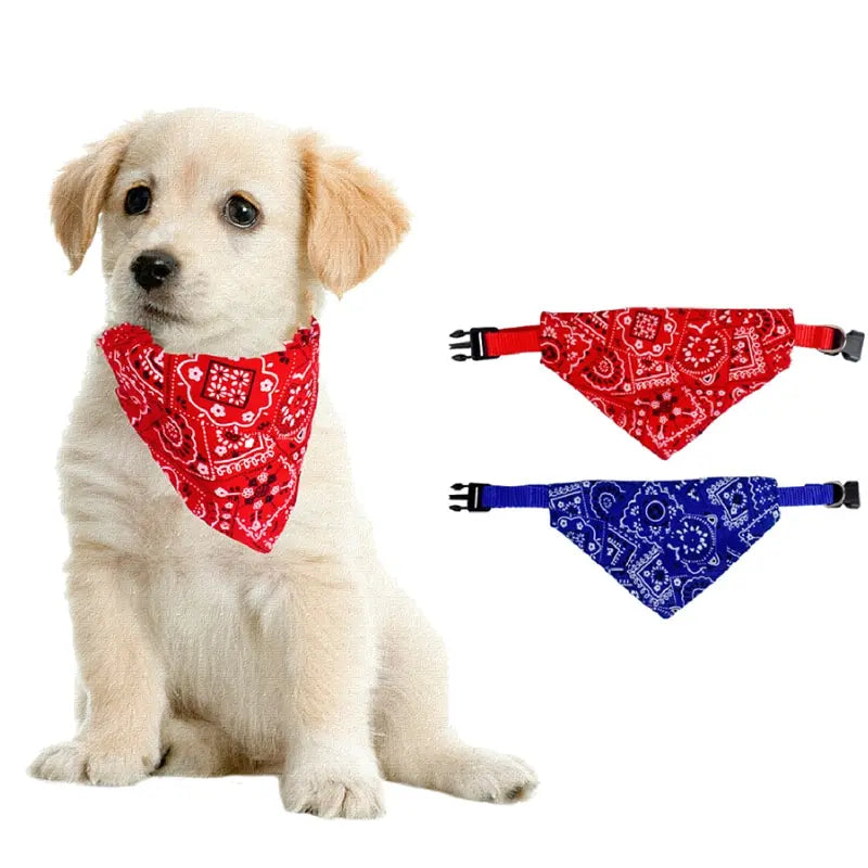 Bandana Bavoir Réglable pour Chiens et Chats