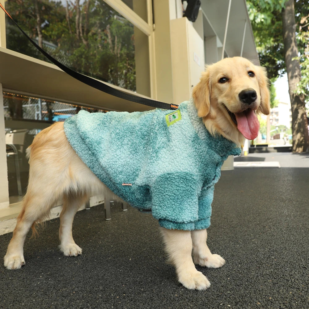 Veste en laine d'agneau pour chiens